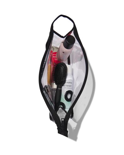trousse de toilette transparente 8x30x20 - 11890620 - HEMA