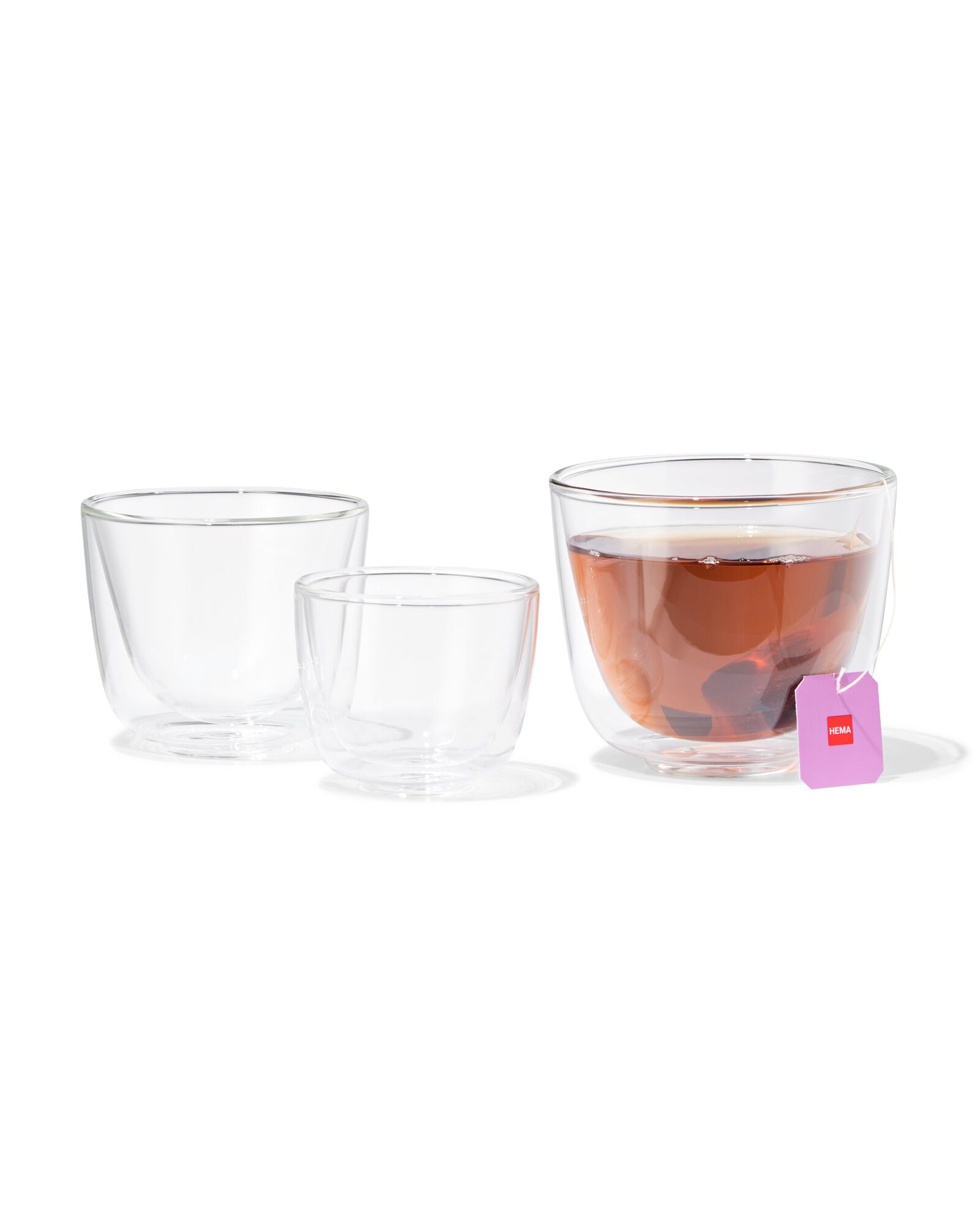 mug 180 ml verre borosilicate double paroi - 80660343 - HEMA