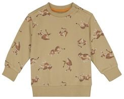 Baby-Sweatshirt, Tiger sandfarben sandfarben - 1000028198 - HEMA