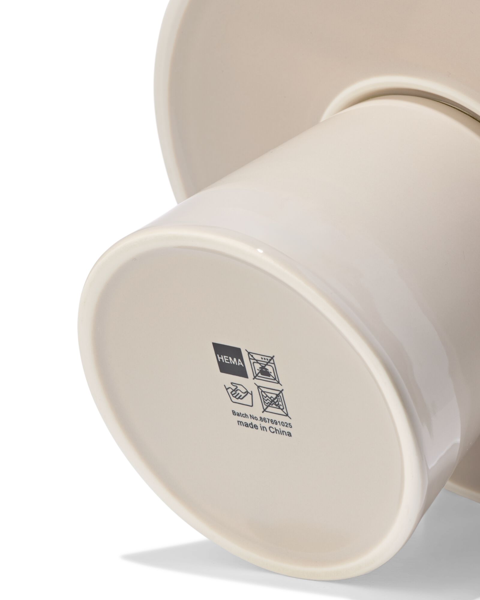 pr&eacute;sentoir &agrave; g&acirc;teau ⌀18cm Knap new bone china gris - 9650319 - HEMA