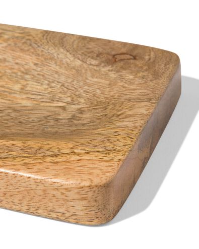 planche de service double face 28,5x10cm bois de manguier - 9650396 - HEMA
