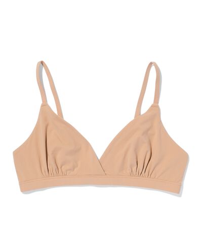 triangel bralette micro beige beige - 21900530BEIGE - HEMA