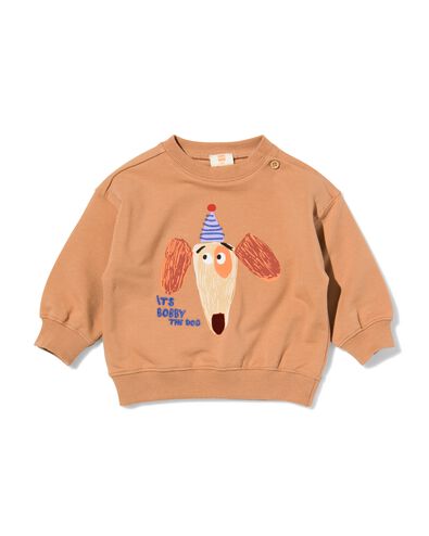 sweat b&eacute;b&eacute; chien marron - 33164570BROWN - HEMA