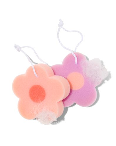 &eacute;ponge de bain fleur - 11800088 - HEMA