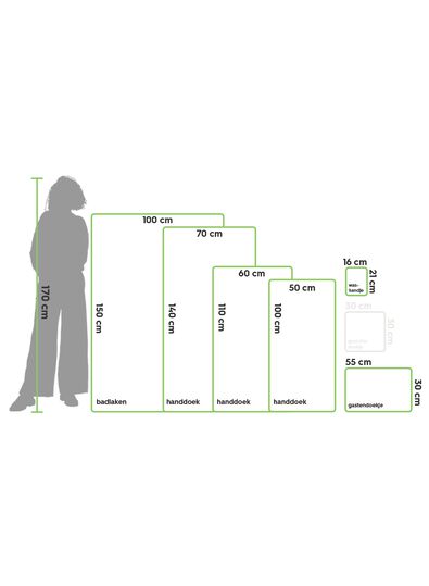 gant de toilette-qualit&eacute; &eacute;paisse-gris clair uni - 5240207 - HEMA