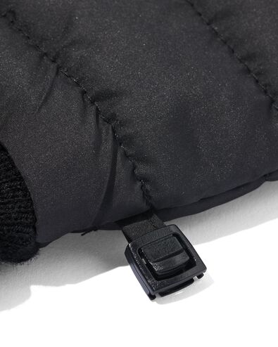 dames wanten waterafstotend zwart zwart - 1000028917 - HEMA