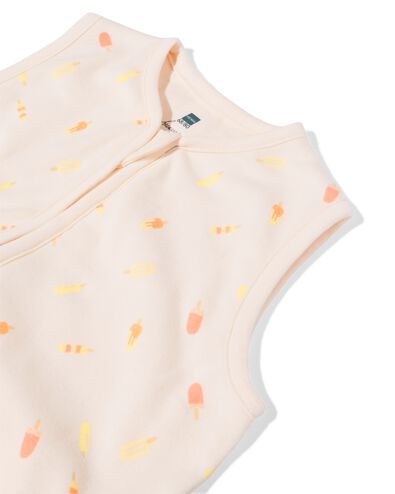 gigoteuse b&eacute;b&eacute; sans manches coton 1 tog glaces blanc cass&eacute; blanc cass&eacute; - 33310660OFFWHITE - HEMA