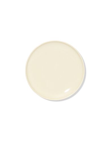 gebaksbord ⌀16.5cm Knap new bone geel - 9650313 - HEMA