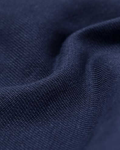 heren sweatshort donkerblauw donkerblauw - 2109960DARKBLUE - HEMA
