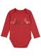 baby body Viktor&Rolf - biologisch katoen stretch rood rood - 1000016934 - HEMA