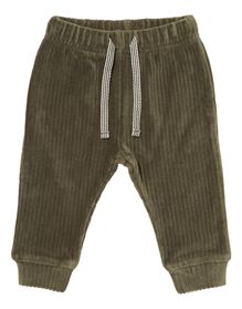 pantalon bébé côte velours vert vert - 1000028665 - HEMA