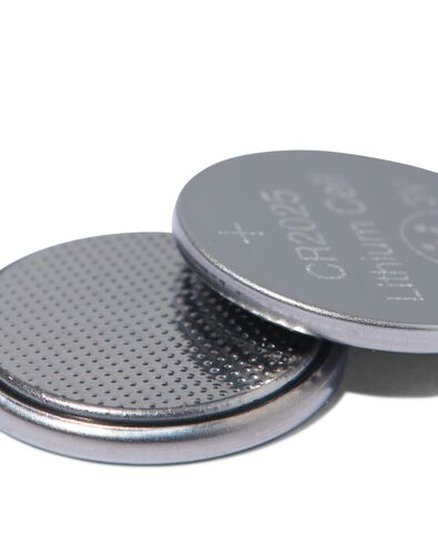 4er-Pack Lithium-Knopfzellenbatterien, CR2025 - 41200015 - HEMA
