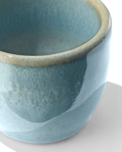 coquetier - 5 cm - Porto - &eacute;mail r&eacute;actif - bleu - 9602025 - HEMA