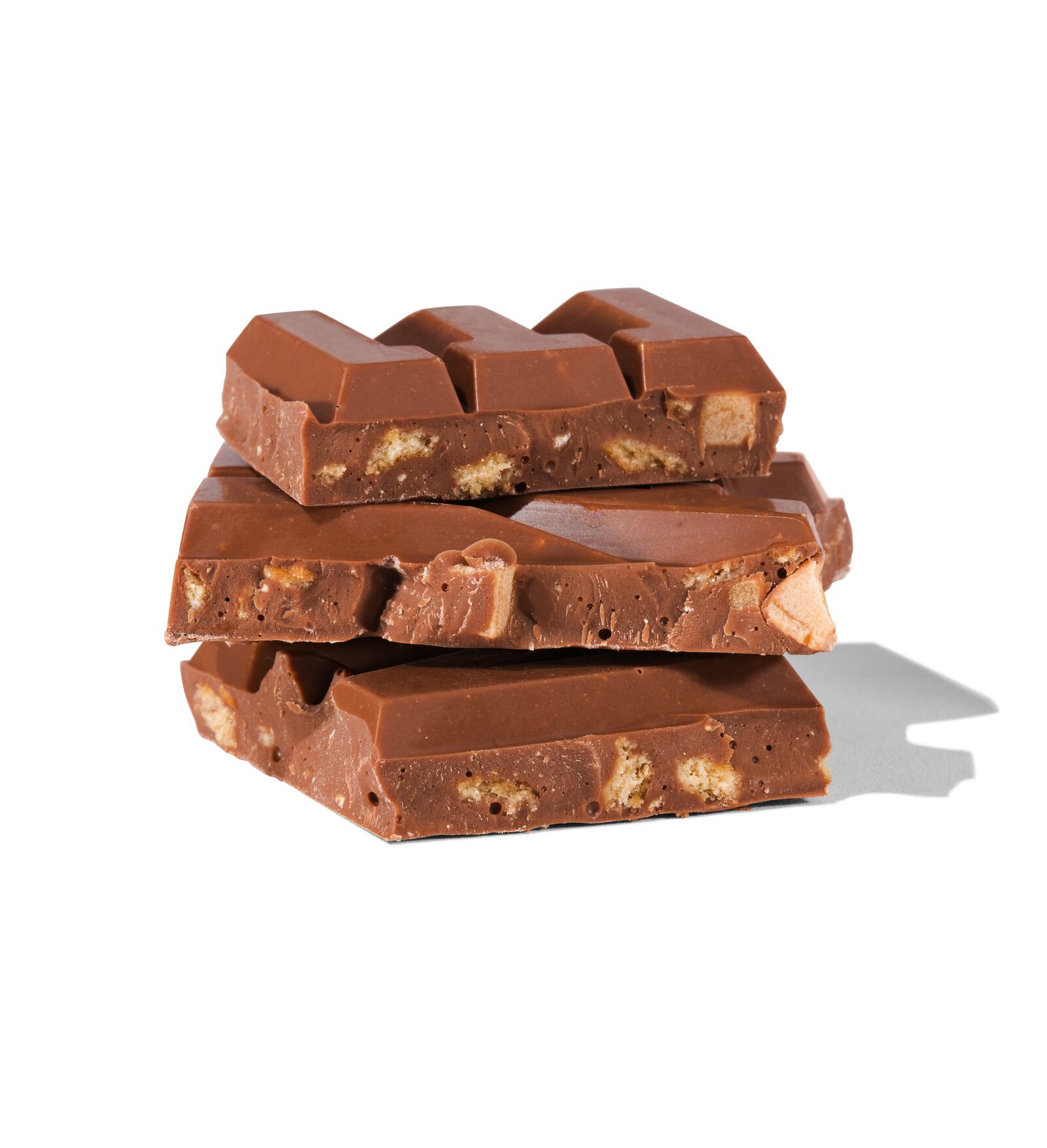 chocoladereep melk stroopwafel fudge 180gram - 10350036 - HEMA