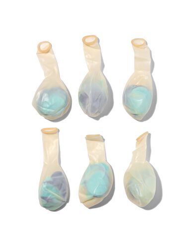 6 ballons confetti - 14230002 - HEMA