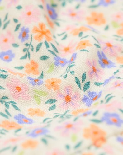 robe bébé mousseline fleurs blanc cassé - 33077860OFFWHITE - HEMA