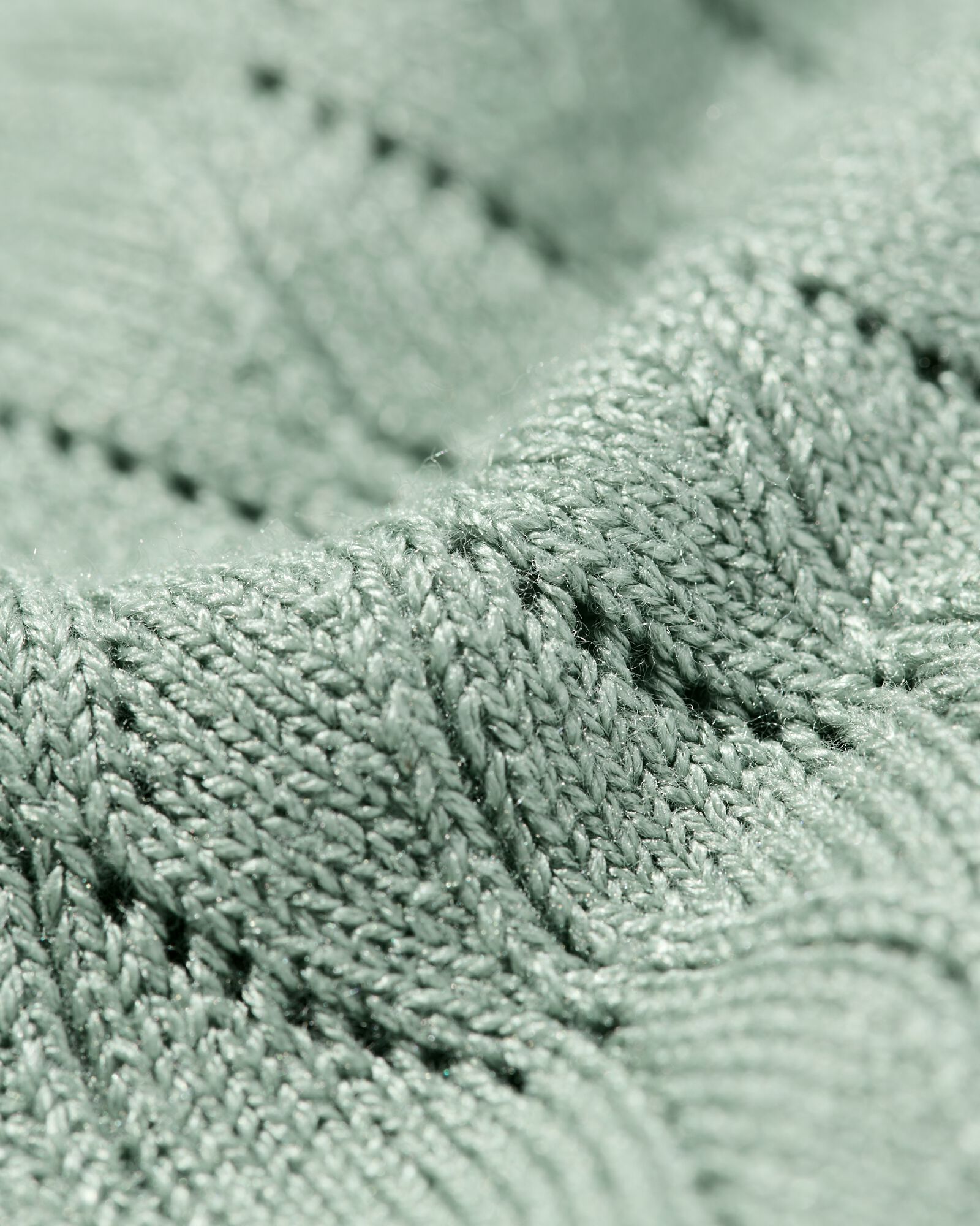 pull femme structuré Louisa vert clair vert clair - 36202930LIGHTGREEN - HEMA