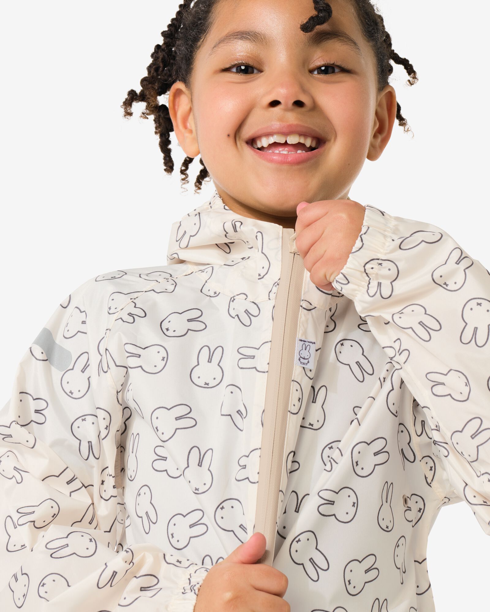 combinaison d'ext&eacute;rieur Miffy imperm&eacute;able cr&egrave;me cr&egrave;me - 33260105CREAM - HEMA