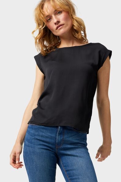 Damen-Shirt Spice schwarz S - 36302286 - HEMA