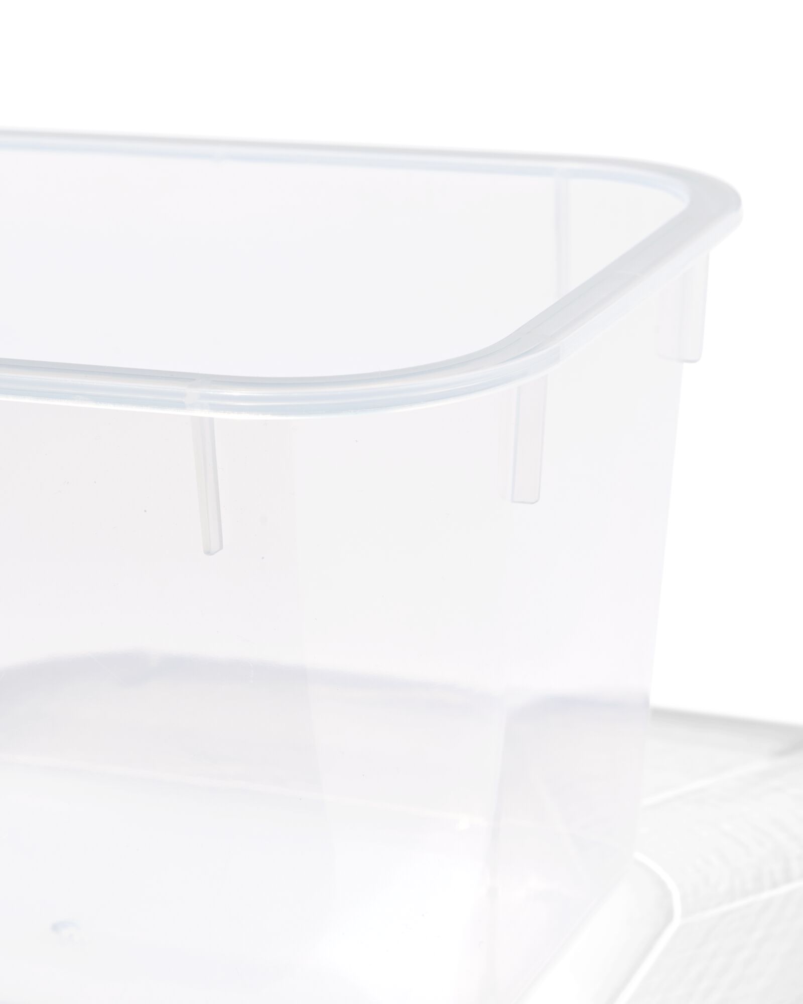 r&eacute;cipient de stockage taille L 3100 ml en plastique sans couvercle - 80810511 - HEMA