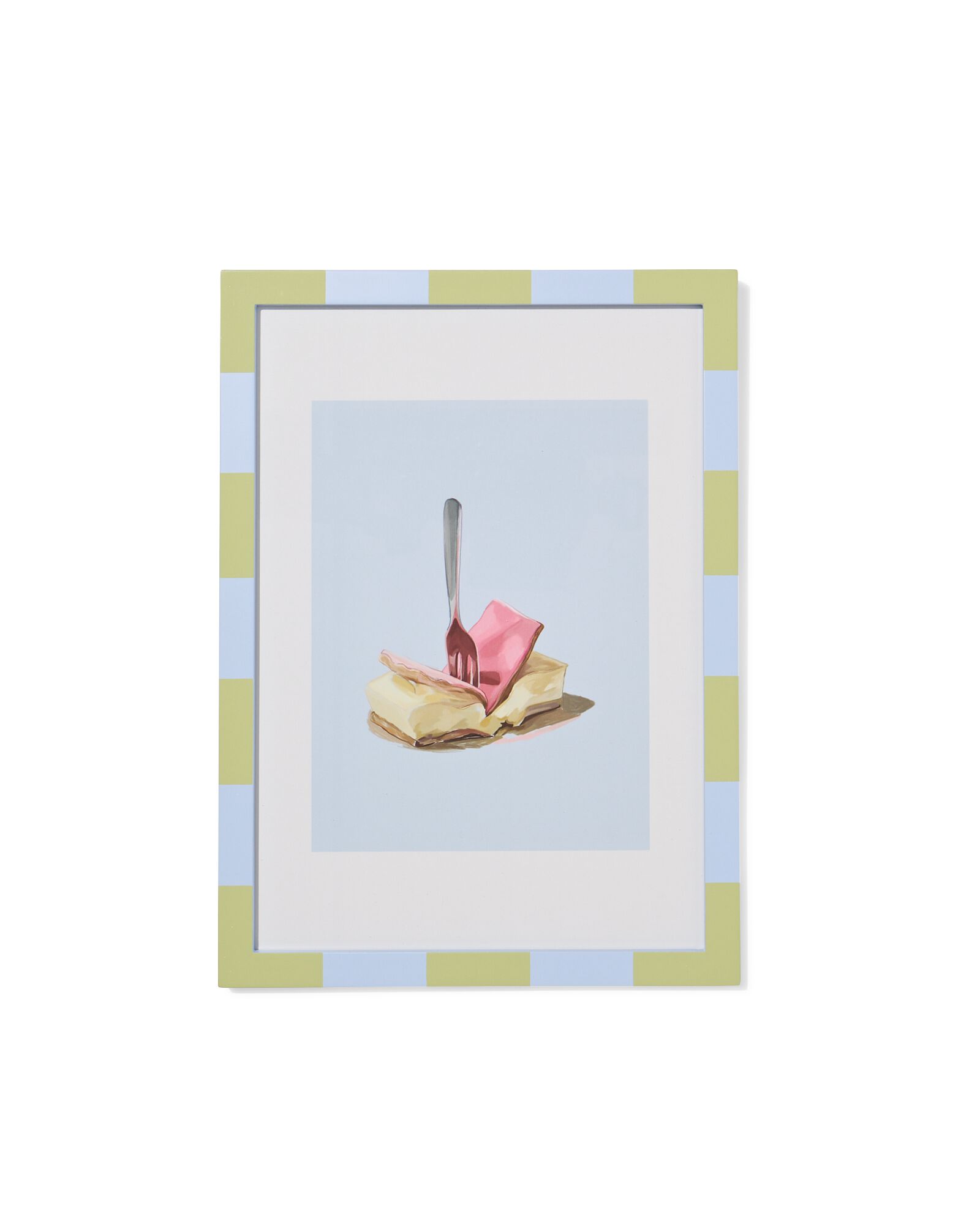 cadre photo A4 21x29,7cm bois rayures - 13626042 - HEMA