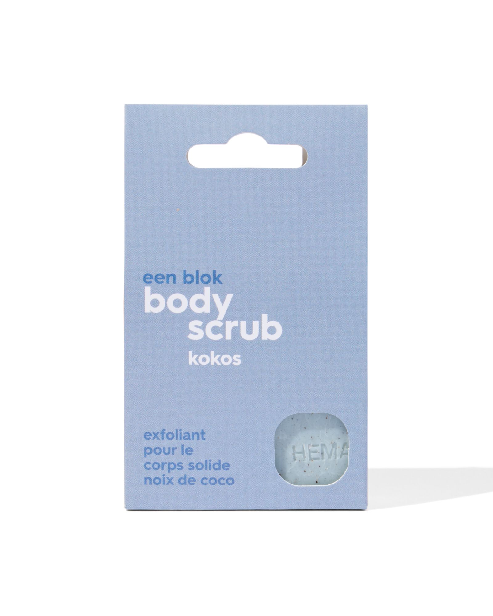 blok body scrub kokos 65g - 11300055 - HEMA