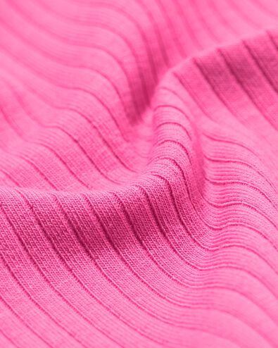 t-shirt enfant c&ocirc;tel&eacute; fuchsia fuchsia - 30826412FUCHSIA - HEMA