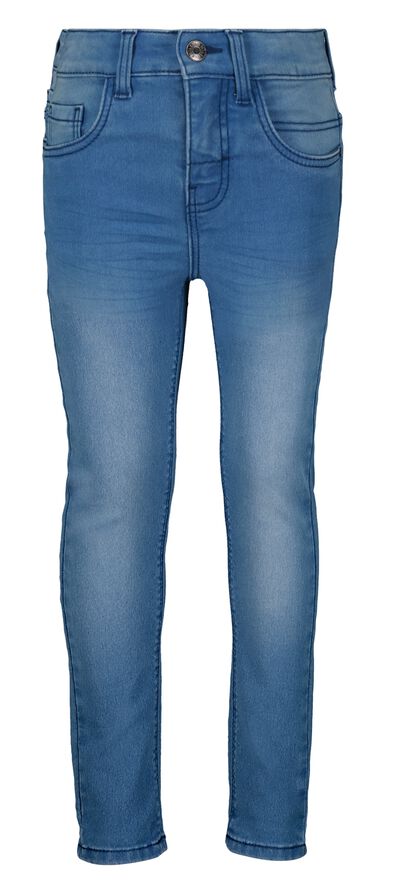 pantalon jogdenim enfant modèle skinny bleu moyen 140 - 30769849 - HEMA