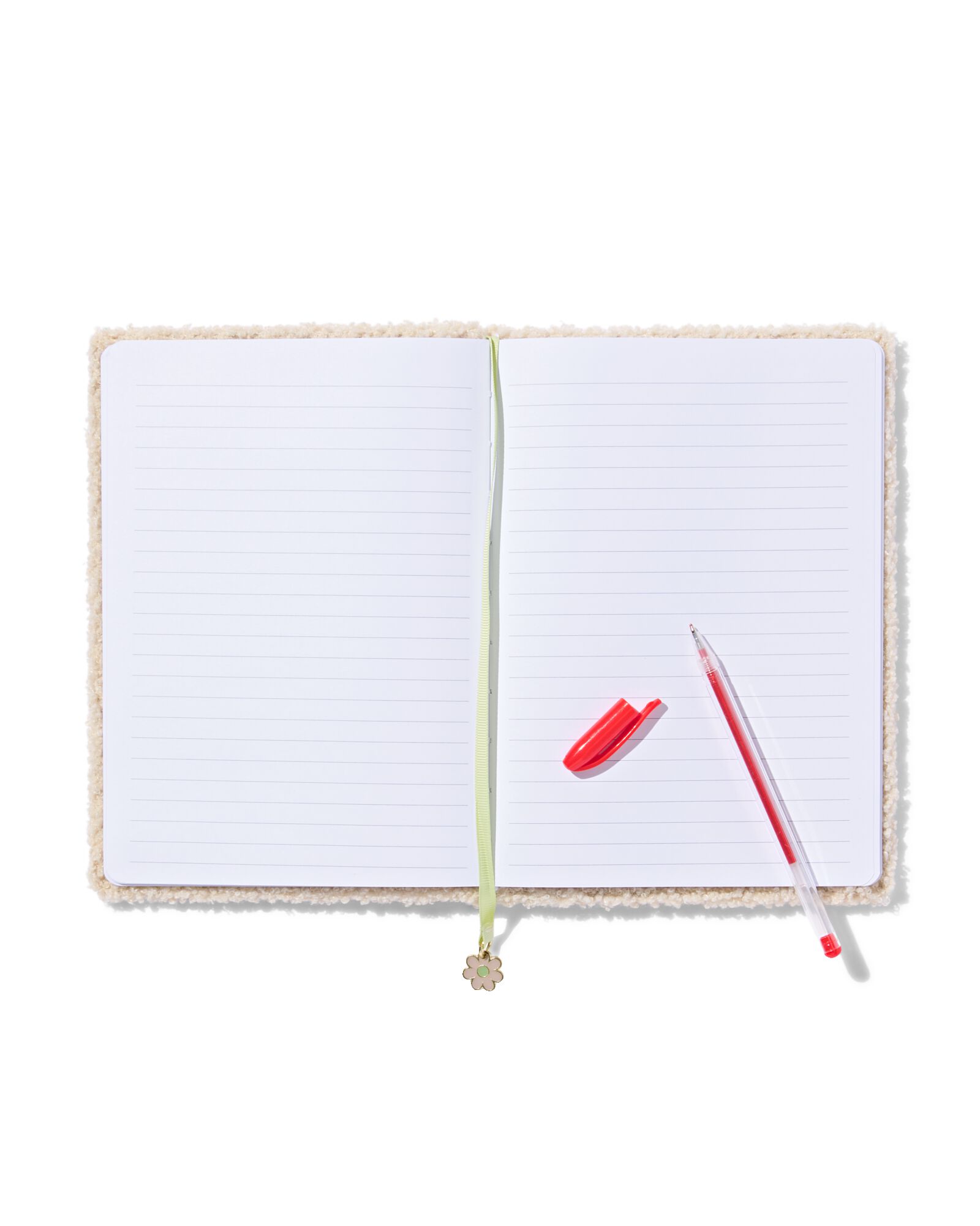 carnet A5 peluche - 14106004 - HEMA