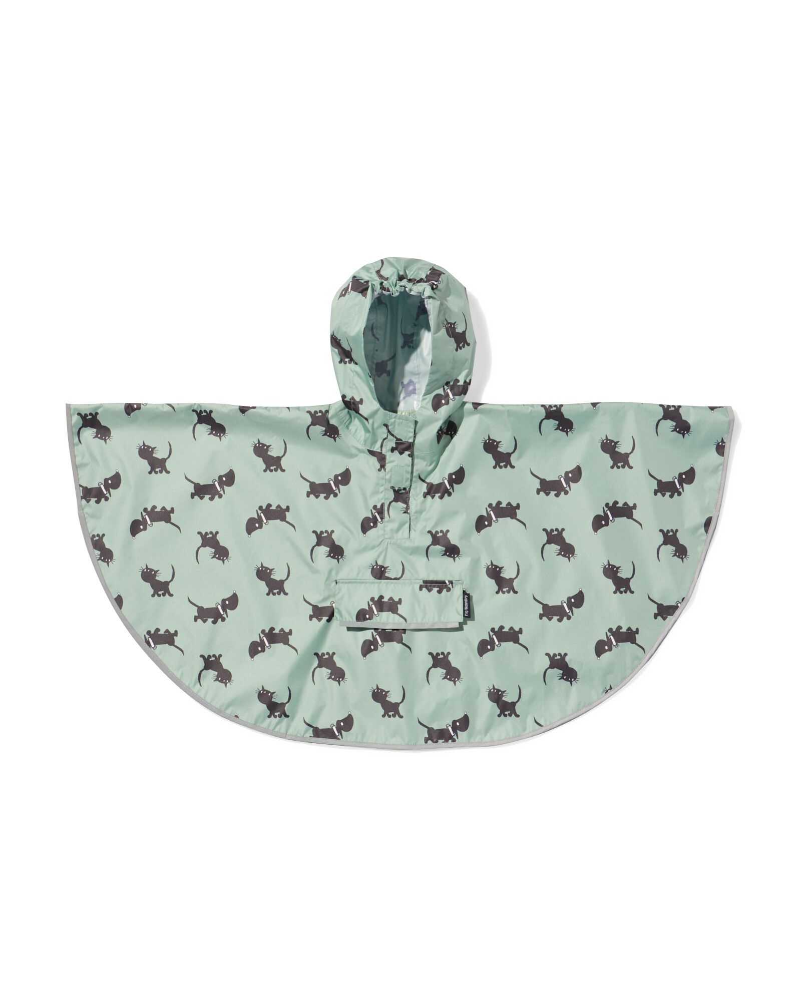 Poncho imperm&eacute;able pour enfants Takkie et Siepie vert - 33250505GREEN - HEMA