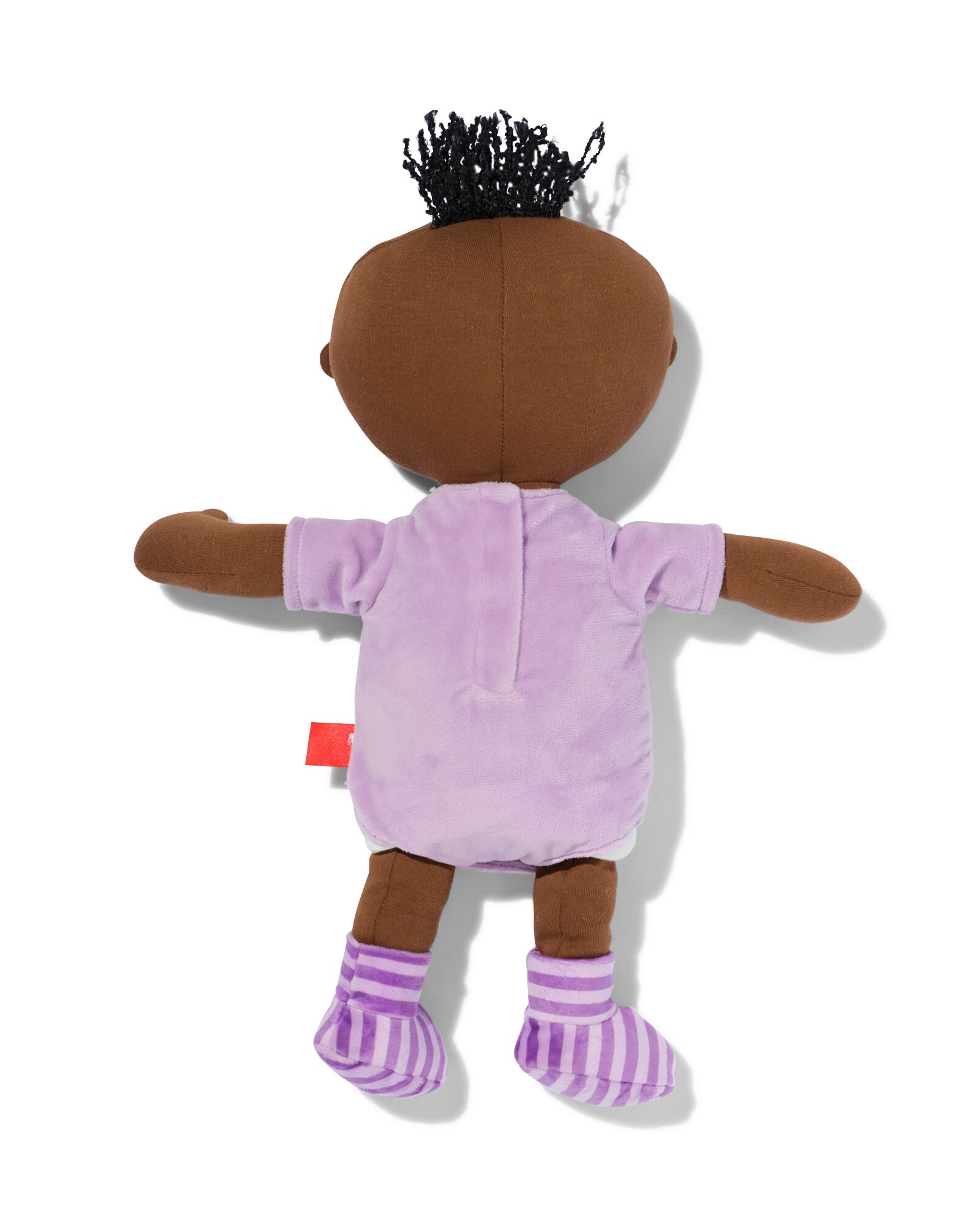 Kuschelige Babypuppe, Lila - 15100604 - HEMA