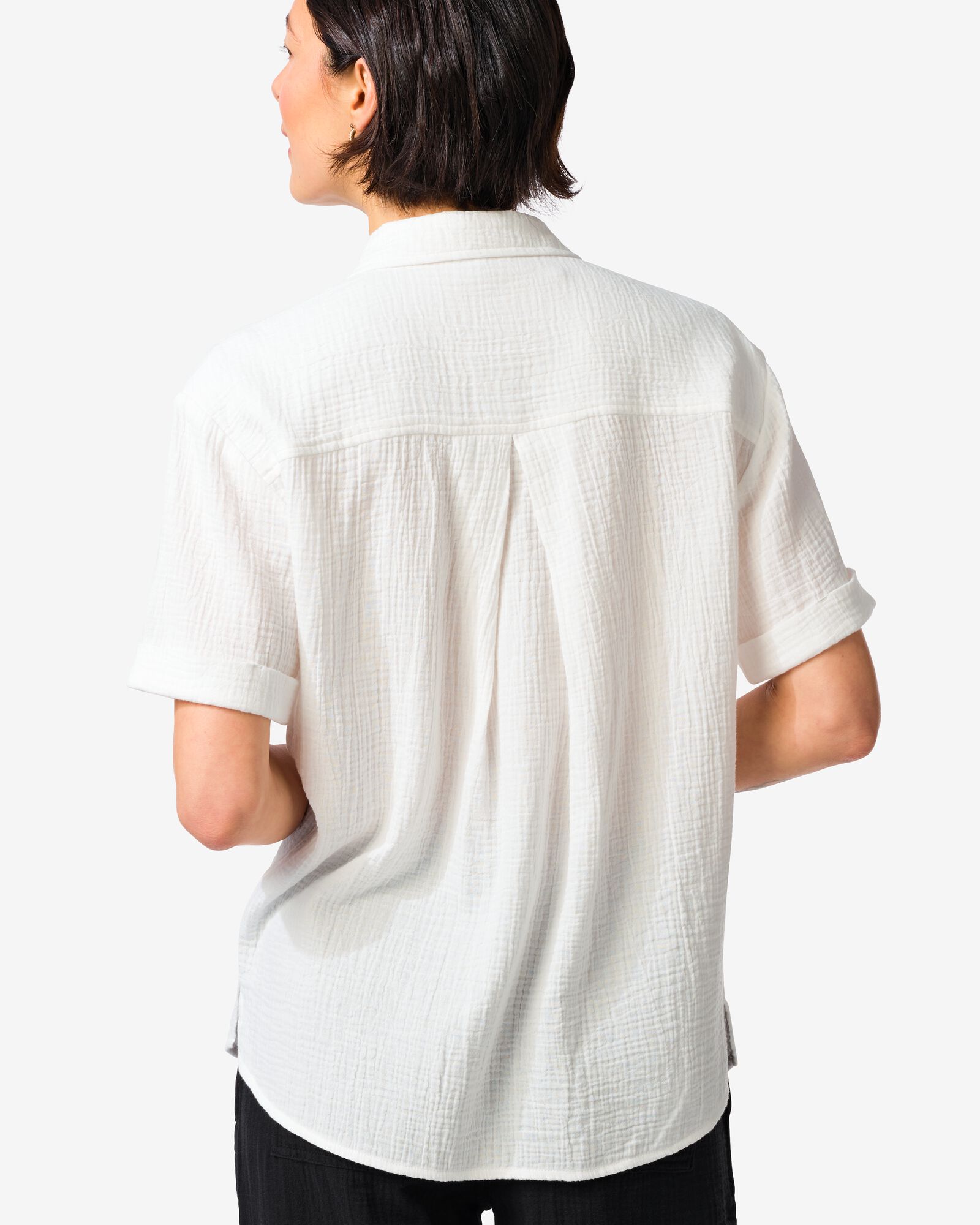 damesblouse Kai wit - 36330070WHITE - HEMA