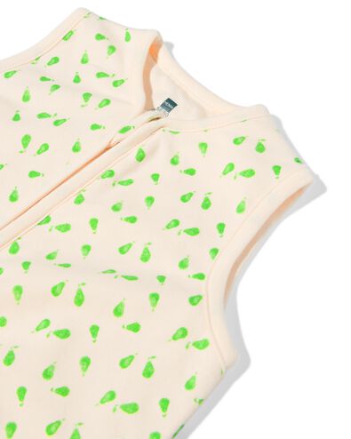 gigoteuse b&eacute;b&eacute; sans manches coton 1 tog poires beige beige - 33302260BEIGE - HEMA