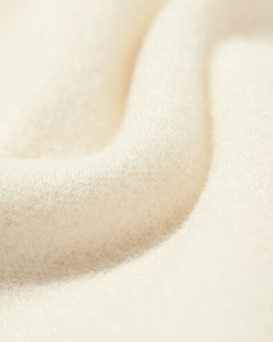 damestrui Emilia fleece gebroken wit gebroken wit - 36205930OFFWHITE - HEMA