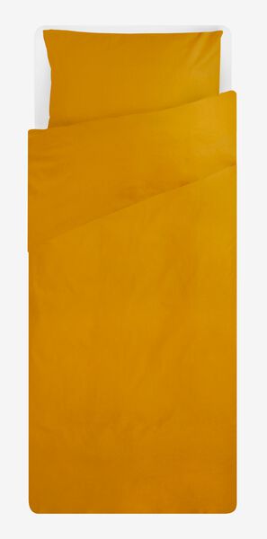 Bettwäsche, 140 x 220 cm, Soft Cotton, ockergelb ocker 140 x 220 - 5770059 - HEMA