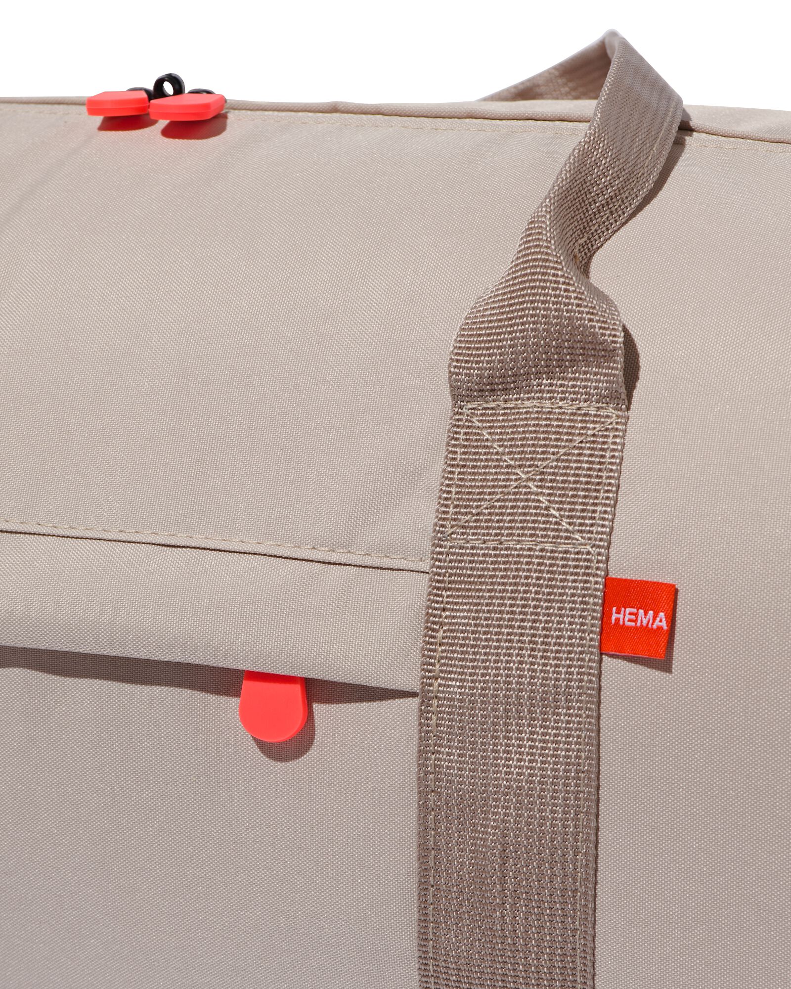 sac fourre-tout pliant rPET 38L 53x26x28 beige - 18640061 - HEMA