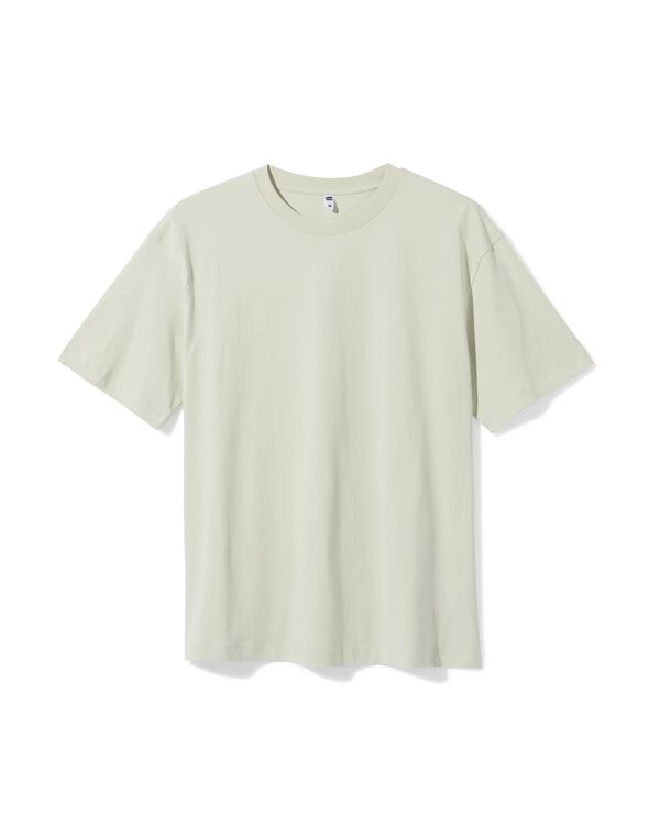 dames T-shirt Do oversized fit lichtgroen lichtgroen - 36311530LIGHTGREEN - HEMA
