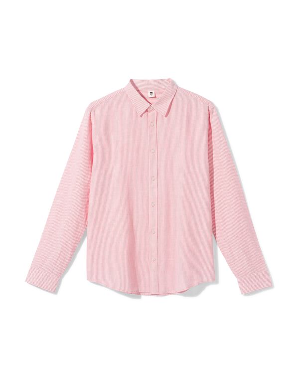 chemise homme Louis rayures rose p&acirc;le rose p&acirc;le - 2131770LIGHTPINK - HEMA