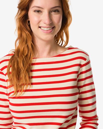 Damenshirt Cara rot - 36370290RED - HEMA