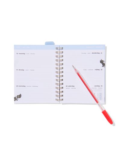 agenda de poche Takkie 2026 format de poche 9,7x12,5cm - 14500614 - HEMA
