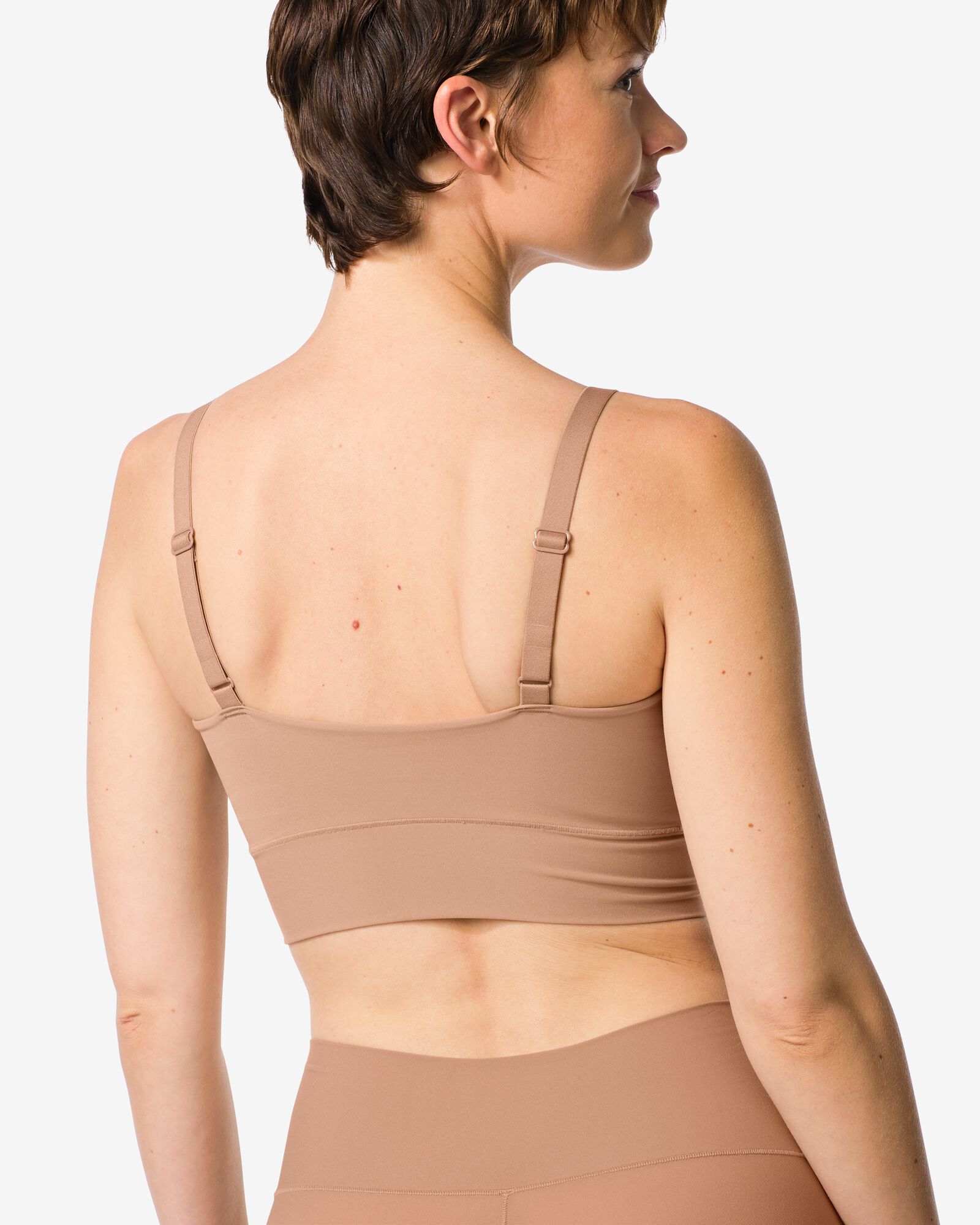 haut non pr&eacute;form&eacute; sans armatures - ultimate comfort marron clair marron clair - 21805590LIGHTBROWN - HEMA