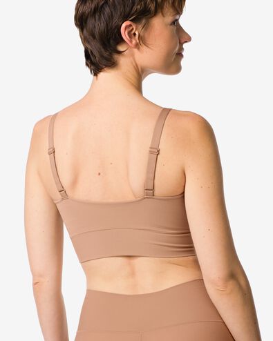 haut non pr&eacute;form&eacute; sans armatures - ultimate comfort marron clair marron clair - 21805590LIGHTBROWN - HEMA