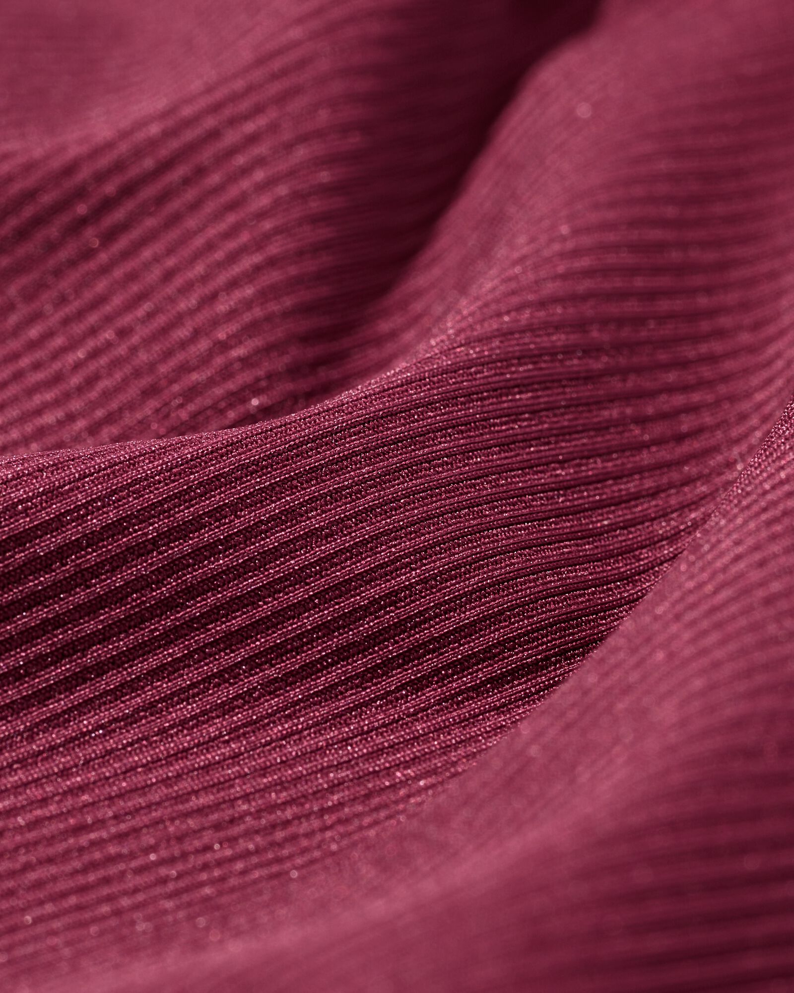 damessportshirt  donkerrood donkerrood - 36030361DARKRED - HEMA