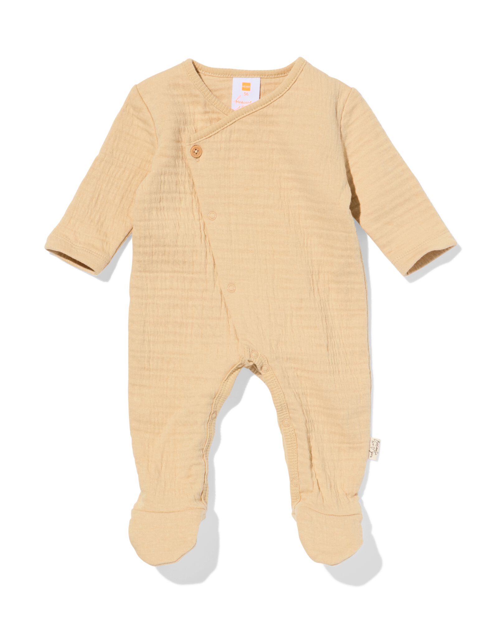 newborn boxpakje jersey sable sable - 33439220SAND - HEMA