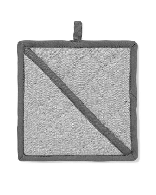 manique 21x21 cm gris - 5460004 - HEMA