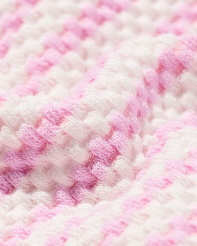 Damen-T-Shirt Cara, Jersey, gestreift rosa - 36302390PINK - HEMA