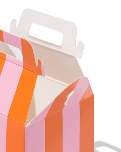 bo&icirc;te pliable 5x5x5 rayures - 6 pi&egrave;ces - 14793299 - HEMA