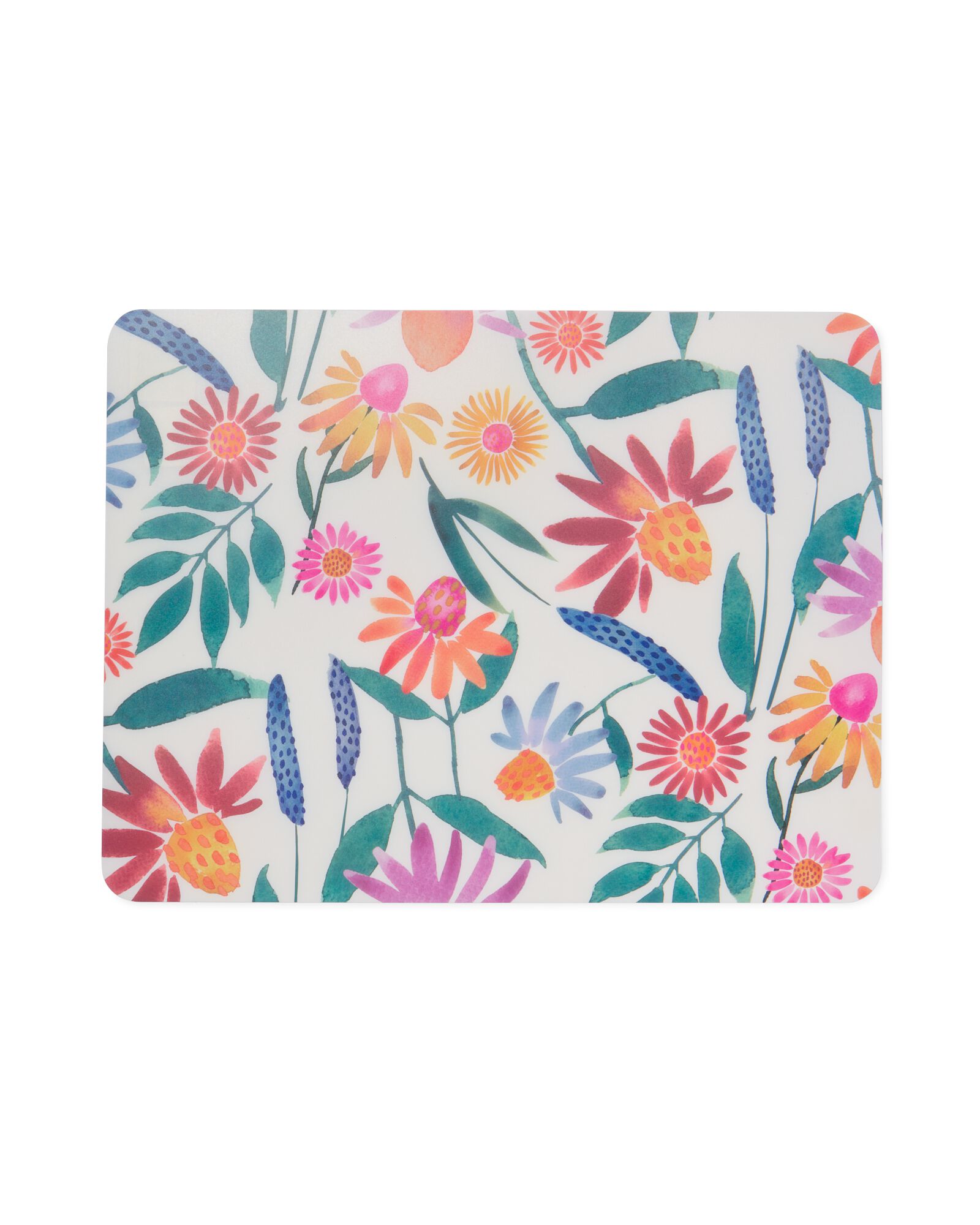 placemat kunststof 32x42 wilde bloemen - 5330003 - HEMA