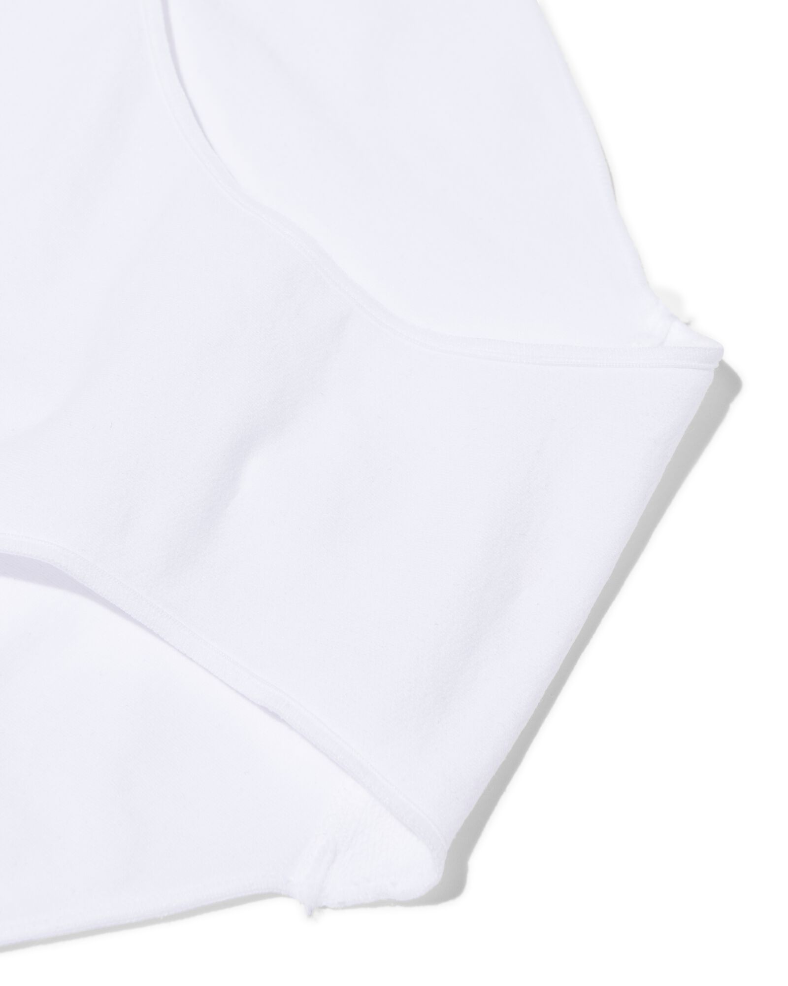 dames tailleslip naadloos micro wit - 1000002024 - HEMA
