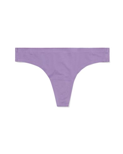 damesstring second skin micro lichtpaars lichtpaars - 19631355LIGHTPURPLE - HEMA
